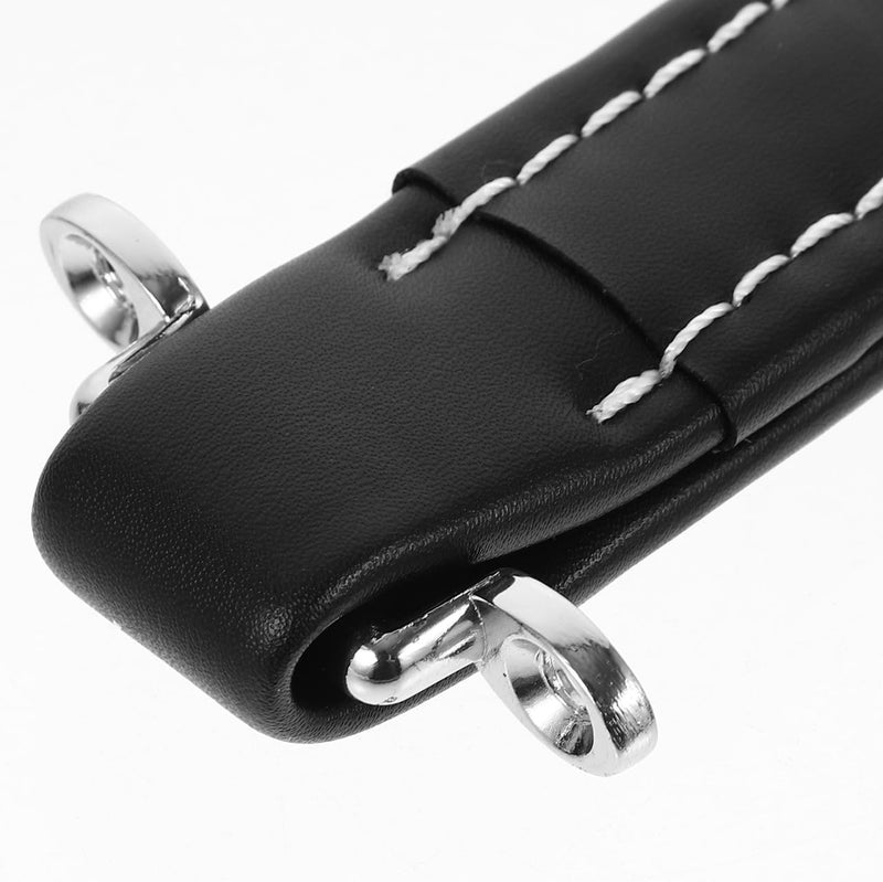 DIYEAH Audio Strip Handle - Vintage Guitar Amplifier Handle Made of Pu Leather Lightweight Replacement for Guitar Amp Speakers Black Color 8.3 X 2.4 X 0.5 Inches - Image 4